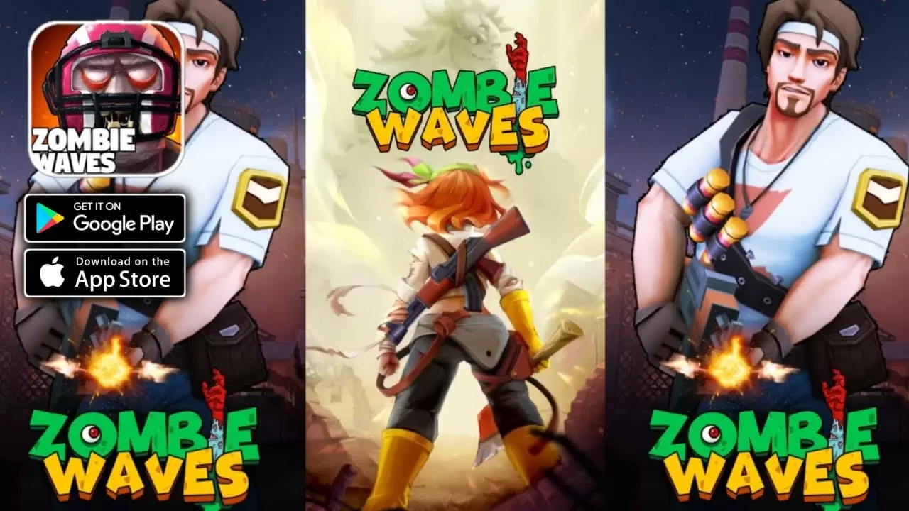 دانلود Zombie Waves 3.3.6 - بازی موج های زامبی اندروید + مود
